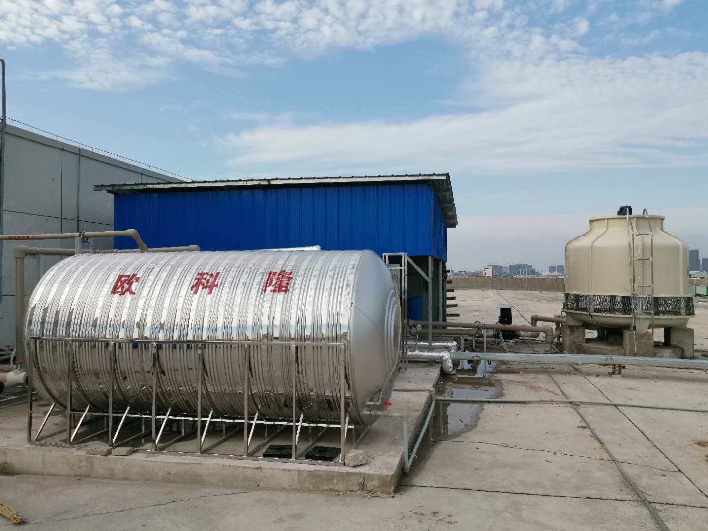 軍運(yùn)會(huì)-歐科隆冷水機(jī)組配套案例